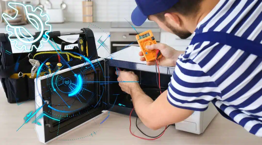 خرابی برد مایکروفر