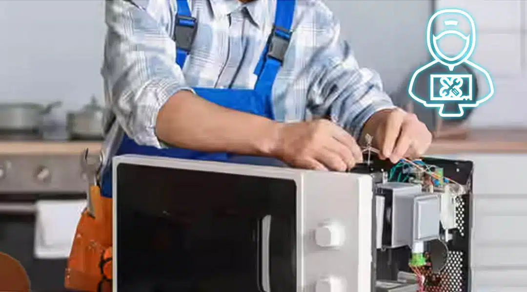 خرابی سوییچ درب مایکروفر