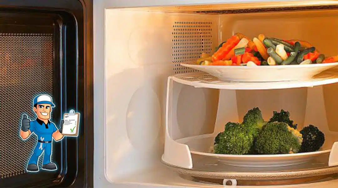 برای تعویض لامپ مایکروویو ال جی و سولاردام ها اول قطع برق